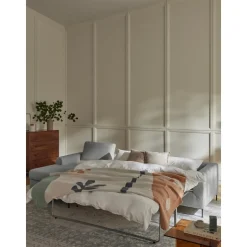 Divano Letto 3 Posti Con Materasso Cucita