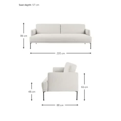 Divano Letto 3 Posti Fluente