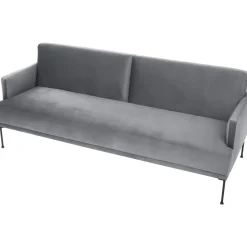 Divano Letto 3 Posti In Velluto Fluente