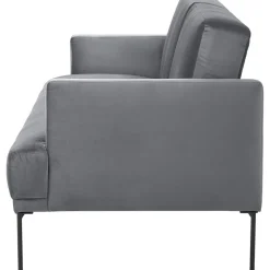 Divano Letto 3 Posti In Velluto Fluente