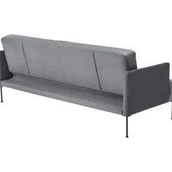 Divano Letto 3 Posti In Velluto Fluente