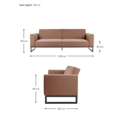 Divano Letto 3 Posti Josephine