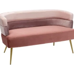 Divano Retro 2 Posti In Velluto Sandwich