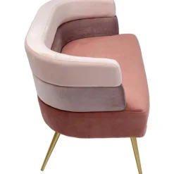 Divano Retro 2 Posti In Velluto Sandwich