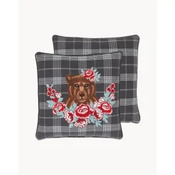 Federa Arredo A Quadri Con Bordino Bear