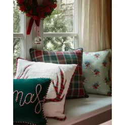 Federa Arredo A Quadri Con Motivo Natalizio Myles