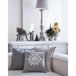 Federa Arredo Con Motivo Fiocco Di Neve Snowflake