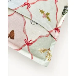 Federa Arredo In Cotone Con Motivo Invernale E Orlo Rialzato Twings