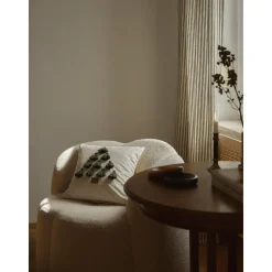 Federa Arredo In Velluto Con Motivo Natalizio E Nappe Skyler