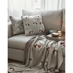 Federa Arredo Reversibile A Maglia Alpaka