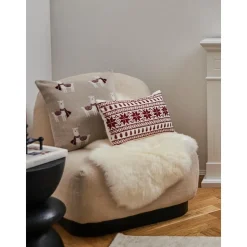 Federa Arredo Reversibile A Maglia Alpaka