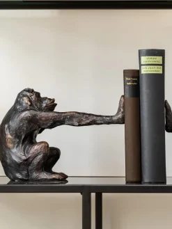 Fermalibri Fatti A Mano Scimmia 2 Pz