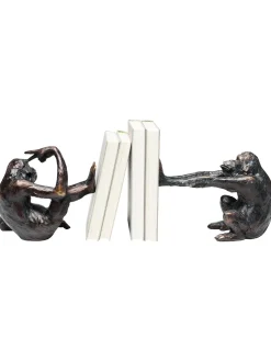 Fermalibri Fatti A Mano Scimmia 2 Pz