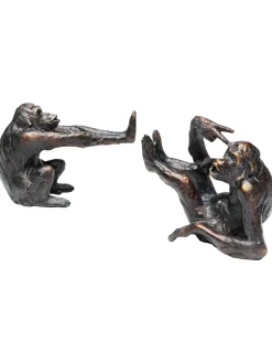 Fermalibri Fatti A Mano Scimmia 2 Pz