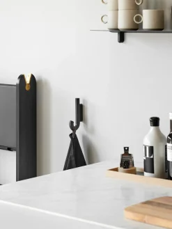 Gancio Da Parete In Legno Di Quercia Umbrella, In Diverse Dimensioni