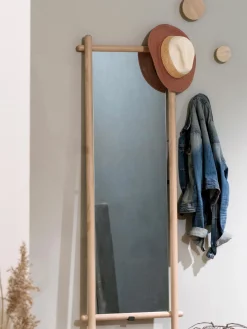 Gancio Da Parete In Legno Di Quercia Milford