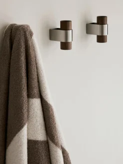 Gancio Da Parete In Legno Di Noce Dowel