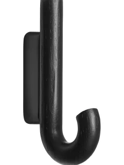 Gancio Da Parete In Legno Di Quercia Umbrella, In Diverse Dimensioni