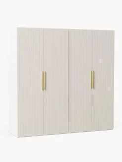 Guardaroba Componibile Con Ante Battenti Simone, Larg. 200 Cm, In Diverse Varianti