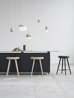 Lampada A Sospensione A Forma Di Ghianda In Vetro Soffiato Terho