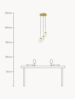 Lampada A Sospensione A Grappolo In Vetro Amora