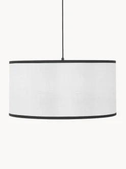 Lampada A Sospensione Con Paralume In Lino Claudette