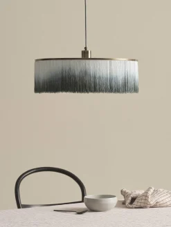 Lampada A Sospensione Con Frange Regency