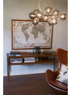 Lampada A Sospensione Con Sfere Di Vetro Splendor