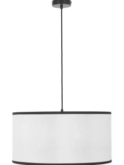 Lampada A Sospensione Con Paralume In Lino Claudette