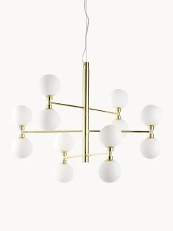 Lampada A Sospensione Grande Con Sfere In Vetro Grover