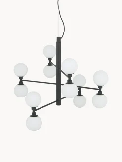 Lampada A Sospensione Grande Con Sfere In Vetro Grover