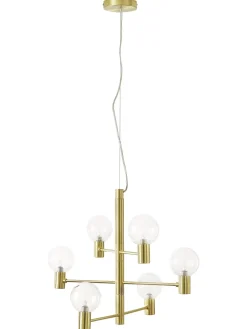 Lampada A Sospensione Grande Con Sfere In Vetro Unique