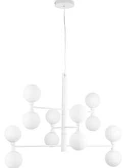 Lampada A Sospensione Grande Con Sfere In Vetro Grover