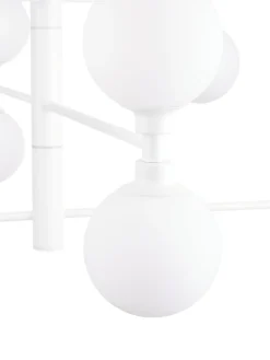 Lampada A Sospensione Grande Con Sfere In Vetro Grover