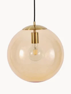 Lampada A Sospensione In Vetro Bao