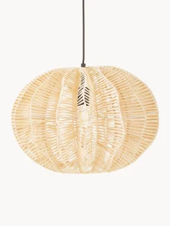 Lampada A Sospensione In Rattan Ufe