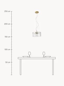 Lampada A Sospensione In Vetro Emmi