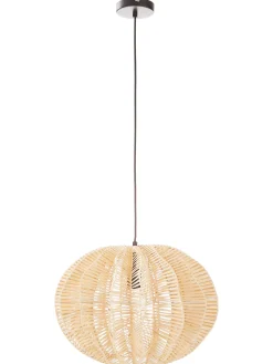 Lampada A Sospensione In Rattan Ufe