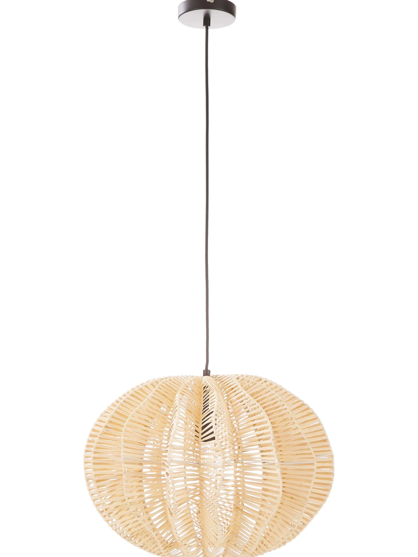 Lampada A Sospensione In Rattan Ufe