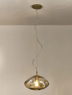 Lampada A Sospensione In Vetro Amora