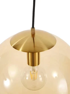 Lampada A Sospensione In Vetro Bao