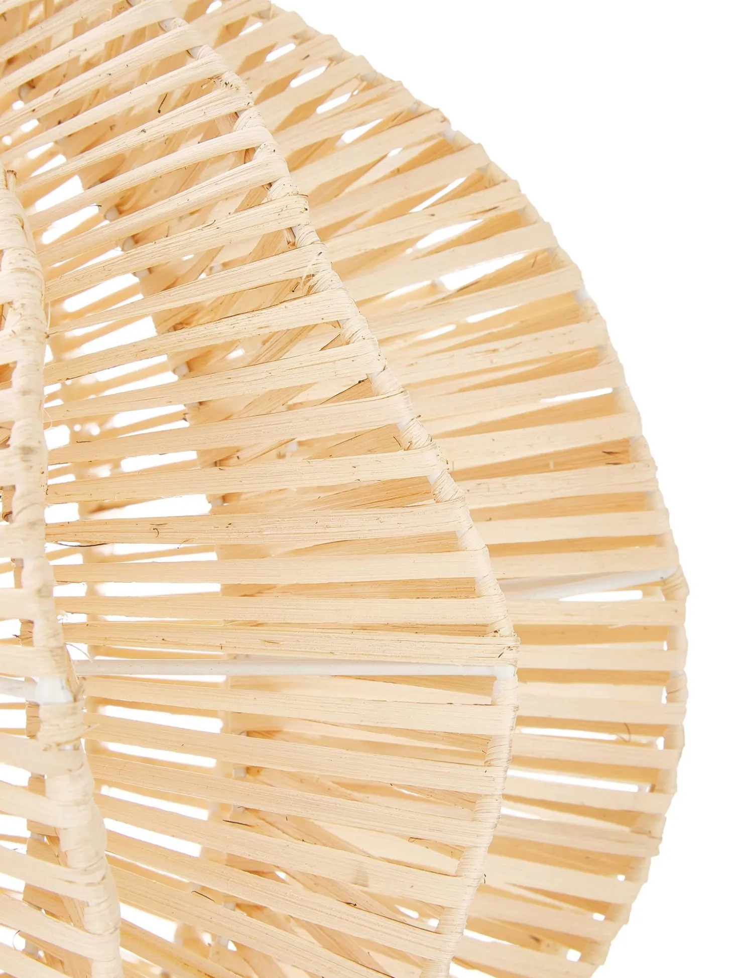 Lampada A Sospensione In Rattan Ufe