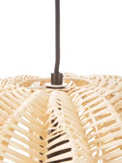 Lampada A Sospensione In Rattan Ufe