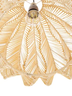 Lampada A Sospensione In Rattan Ufe