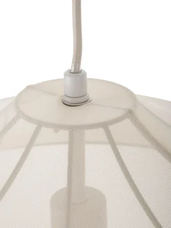 Lampada A Sospensione In Tessuto Intrecciato Beau