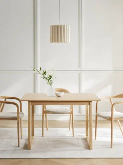 Lampada A Sospensione In Lino Lucina