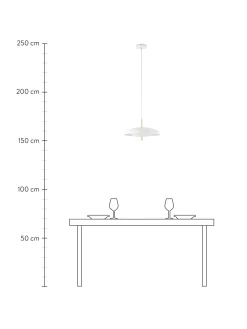Lampada A Sospensione Mathea-Gold