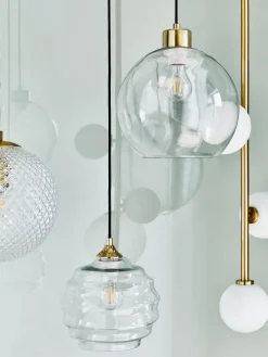 Lampada A Sospensione Piccola In Vetro Irina