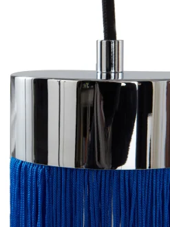 Lampada A Sospensione Piccola Con Frange Regency