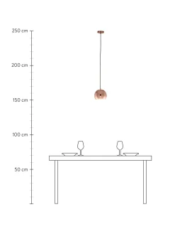 Lampada A Sospensione Piccola A Sfera Ball